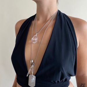 Black Halter Wrap Style Top 🖤
